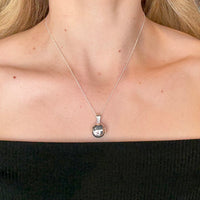 Silver Circle Locket