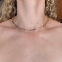 Clara Paperclip Necklace