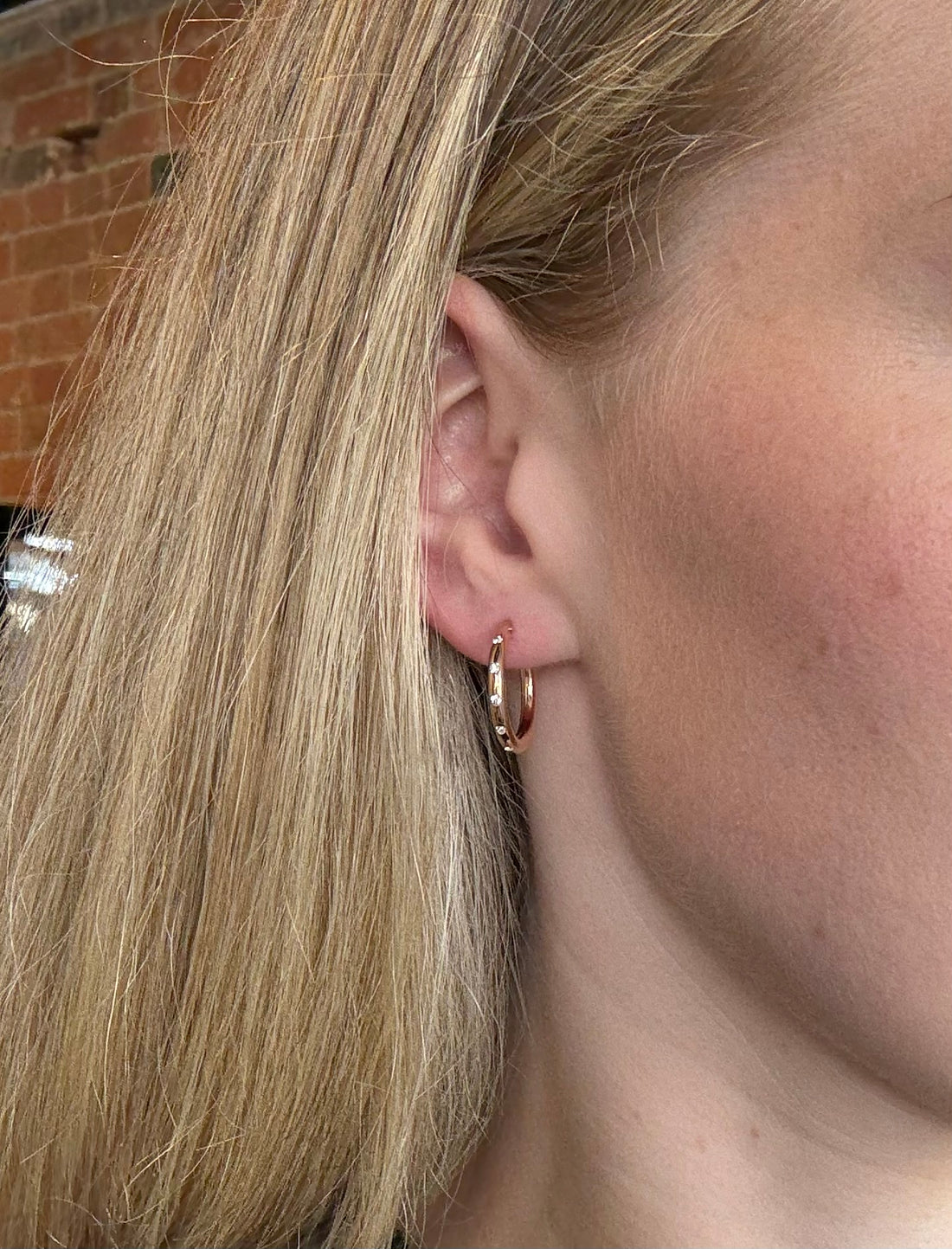 Joy Hoops - Rose Gold