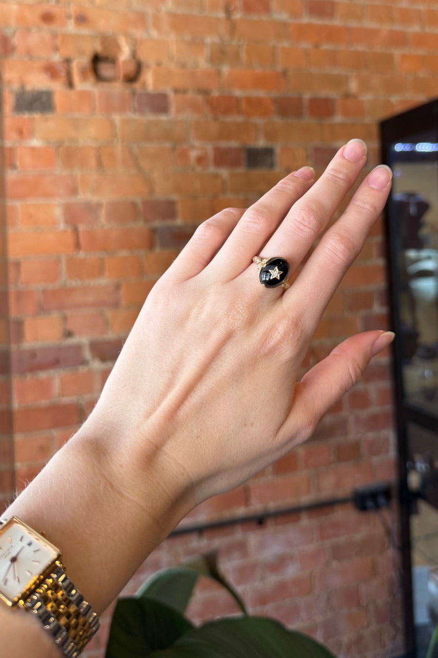 Cosmos Onyx Ring