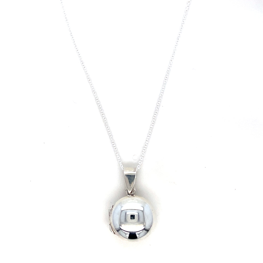 Silver Circle Locket