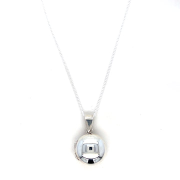 Silver Circle Locket