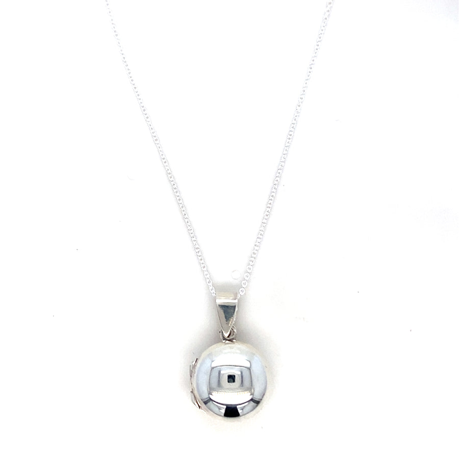 Silver Circle Locket