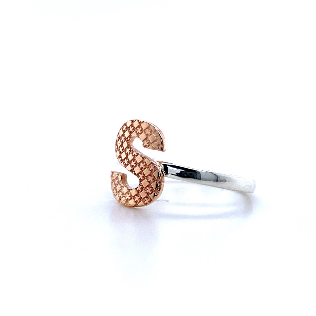 Petite Motif Ring two tone