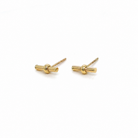 Eden Bar Studs - Gold