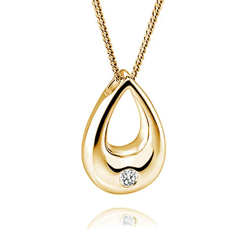 Memorial Ashes Pendant - Teardrop