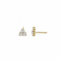 Soma Lab Diamond Studs - Yellow Gold