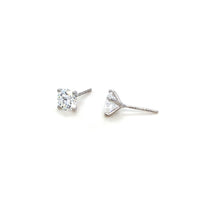 2ct Classic Lab Diamond Studs