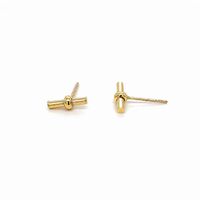 Eden Bar Studs - Gold