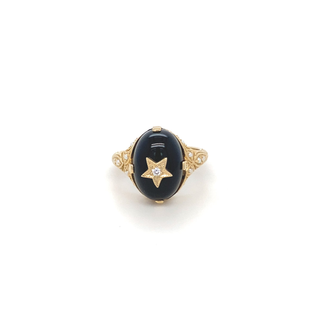 Cosmos Onyx Ring