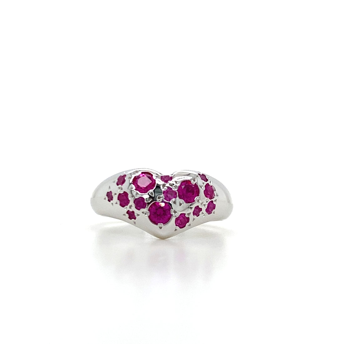 Ruby Heart Ring