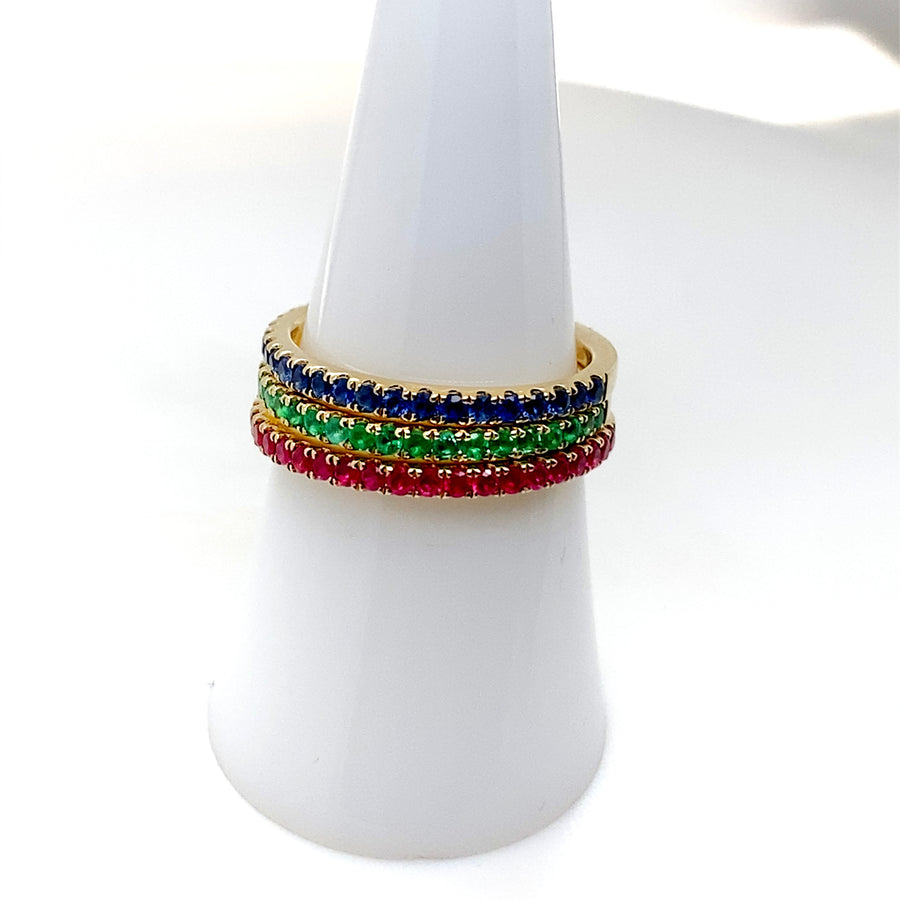 Stacker Ring - Sapphire