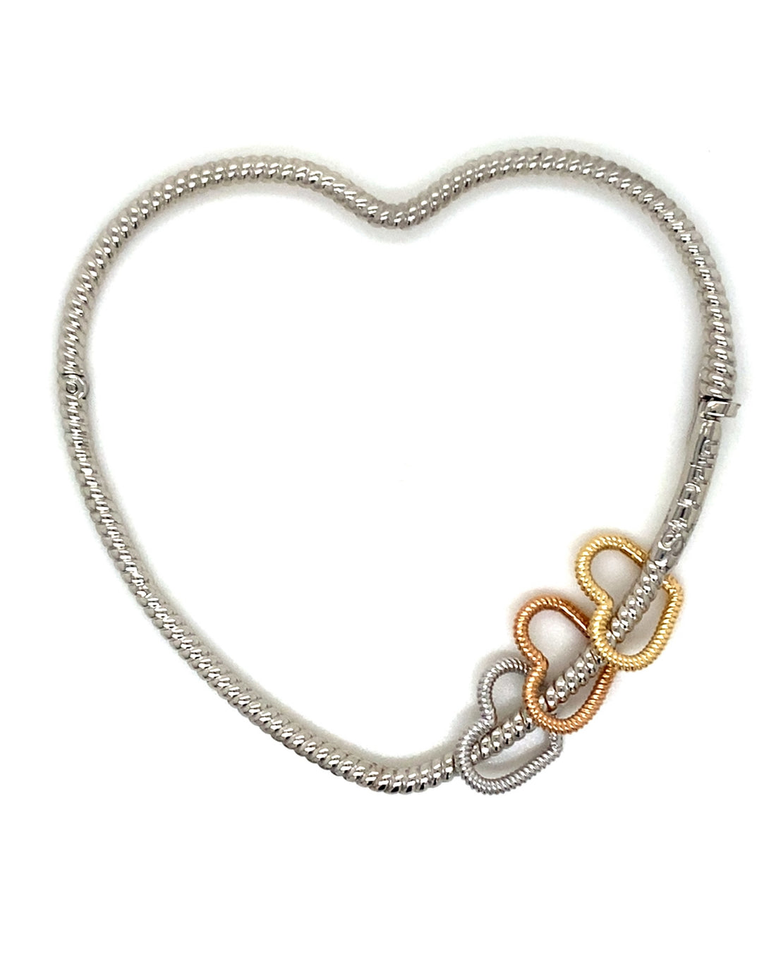 Heart Rope Bangle