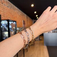 Crystal Bracelet - Yellow Gold