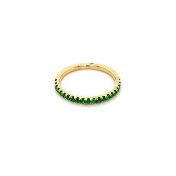 Stacker Ring - Emerald