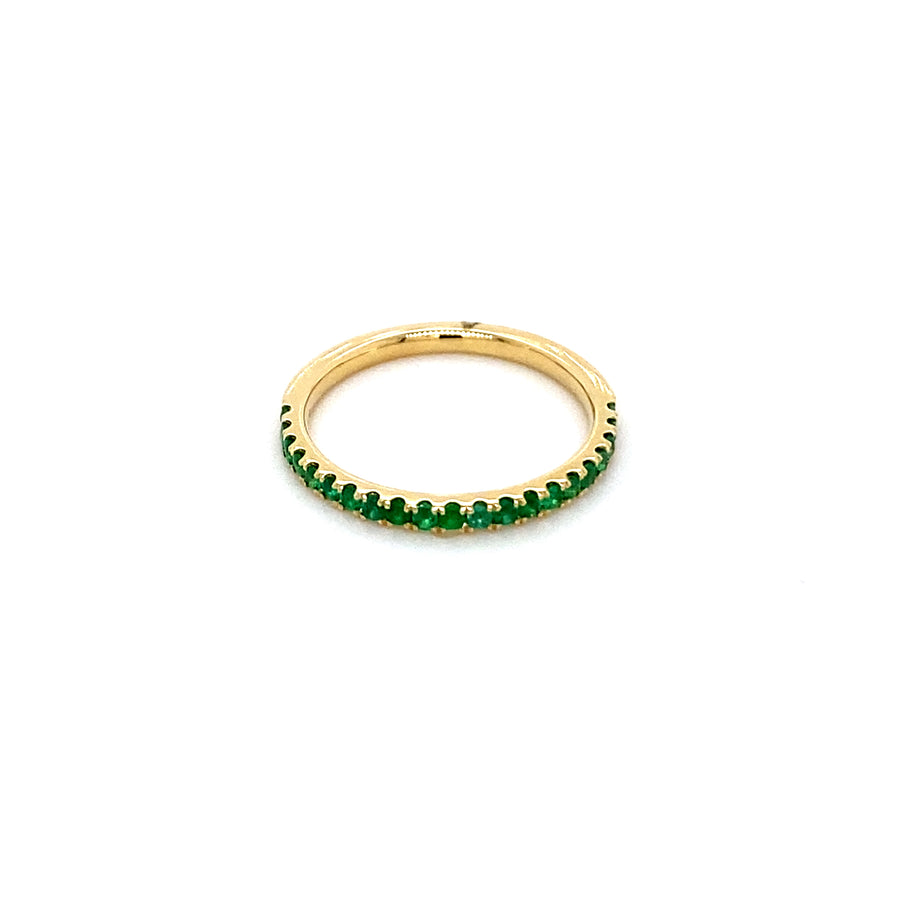 Stacker Ring - Emerald