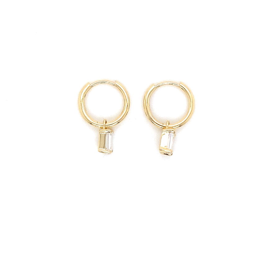 Eliza Lab Diamond Earrings