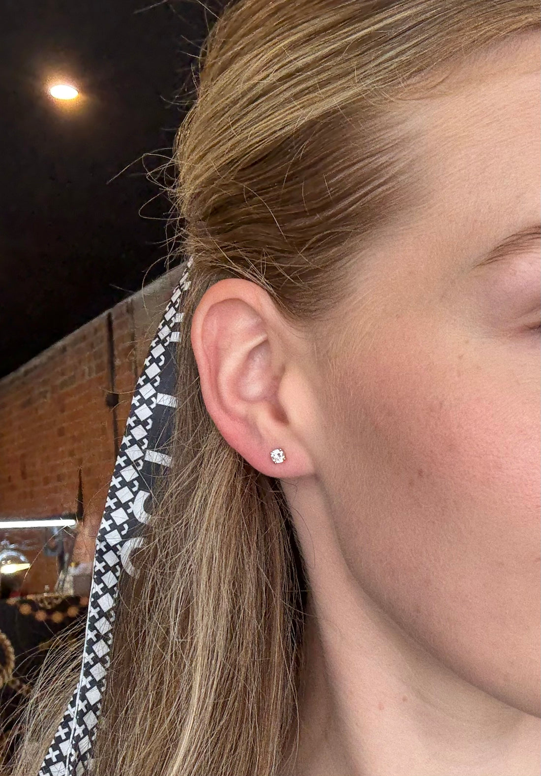 0.5ct Yellow Gold Lab Diamond Studs