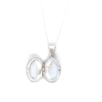 Silver Oval Locket