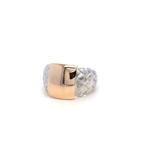 Woven Ring - Two Tone