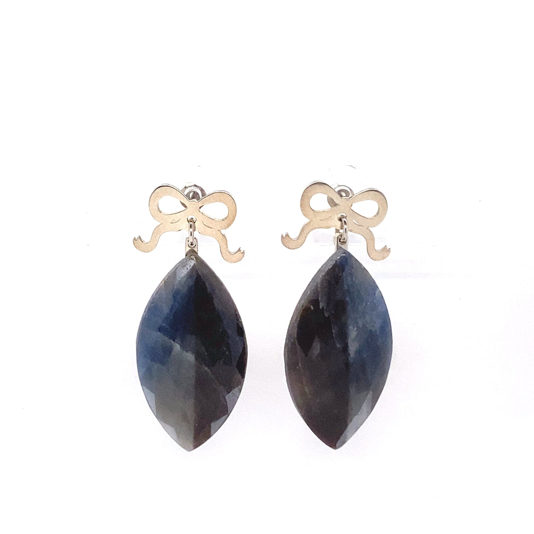 Sapphire Bow Drops