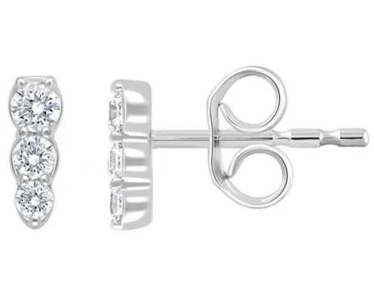 Droplet Diamond Studs