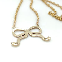 Bow Necklace