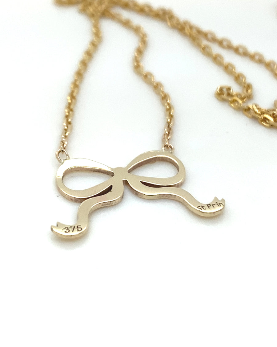 Bow Necklace