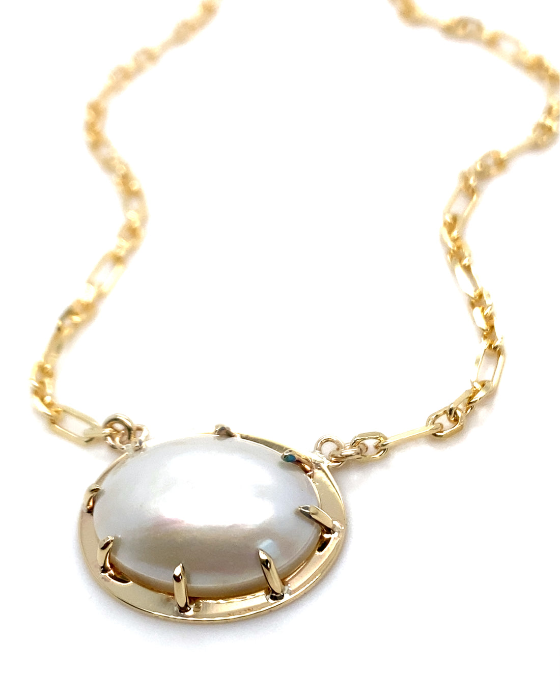 Mabe Pearl Necklace