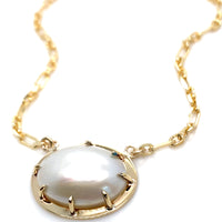 Mabe Pearl Necklace