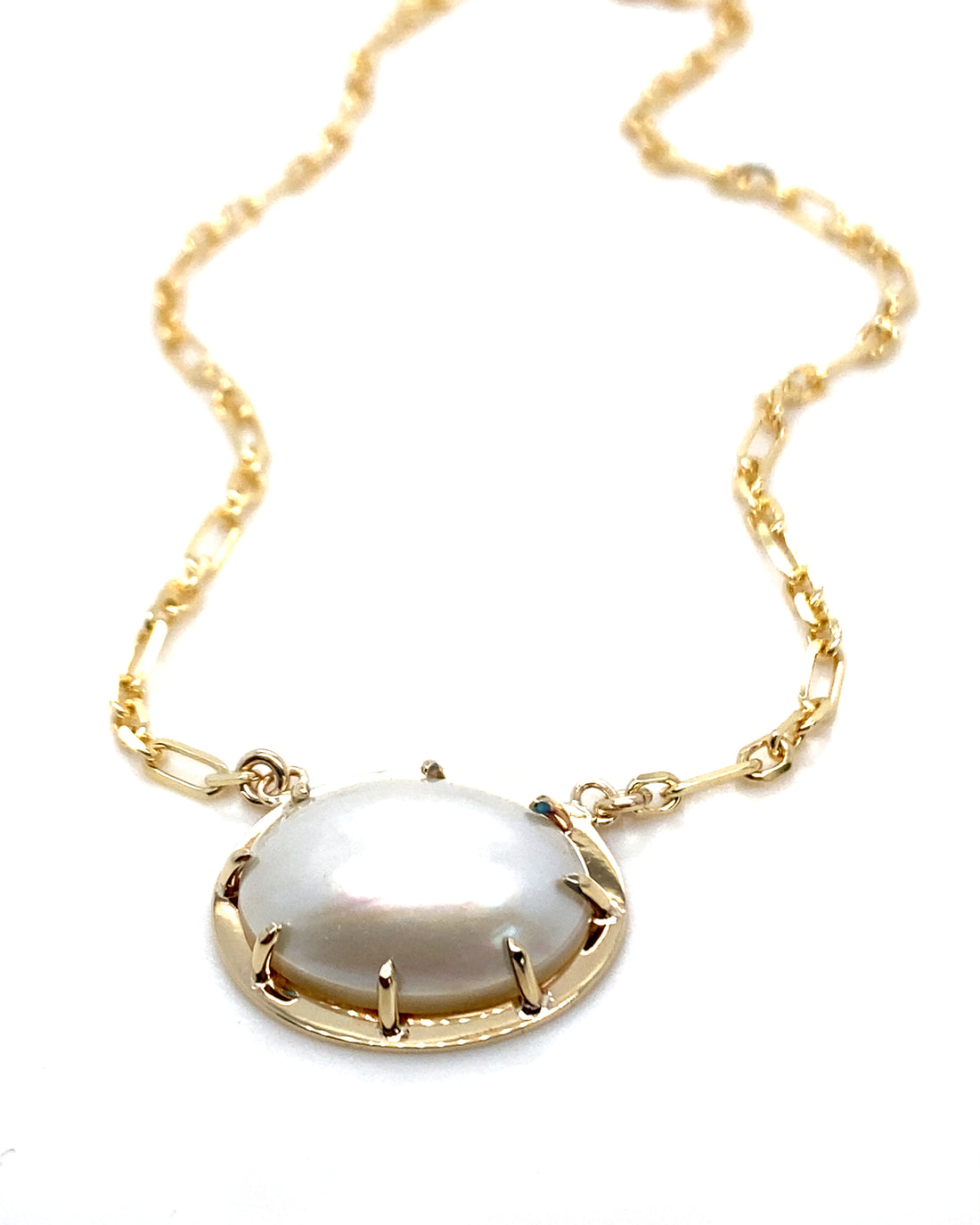 Mabe Pearl Necklace