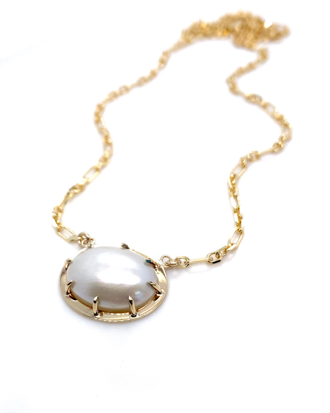 Mabe Pearl Necklace