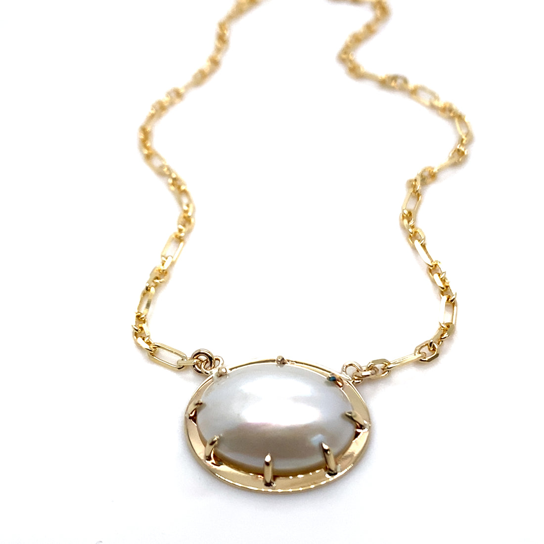 Mabe Pearl Necklace