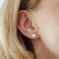 2ct Classic Lab Diamond Studs