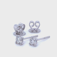 Lab Diamond Stud earrings 1ct TDW