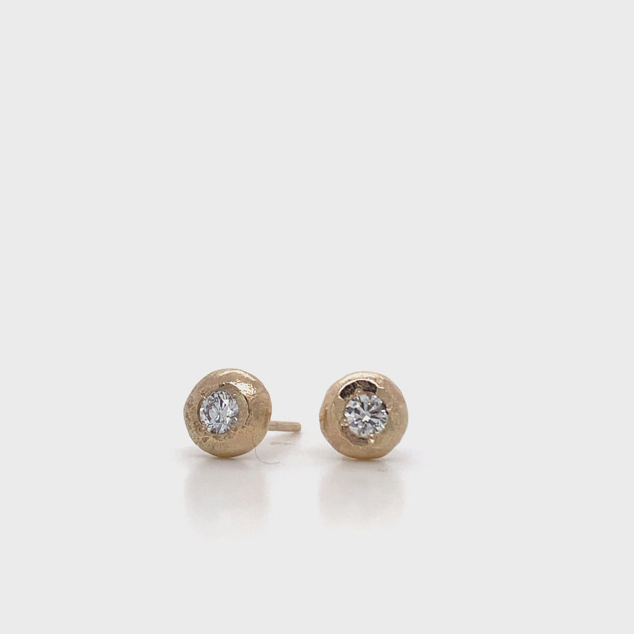 Pebble Stud Earrings