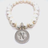 Treasure Charm - Pearl Bracelet