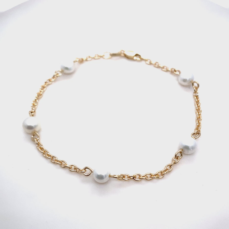 Hazel Pearl Bracelet