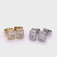 Mother's Day Special offer *Emerald Cut Studs*