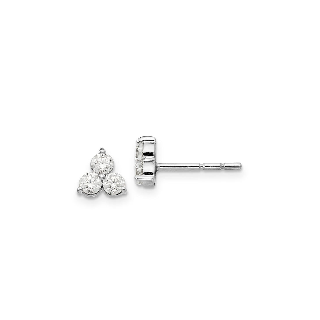 Soma Lab Diamond Studs - White Gold