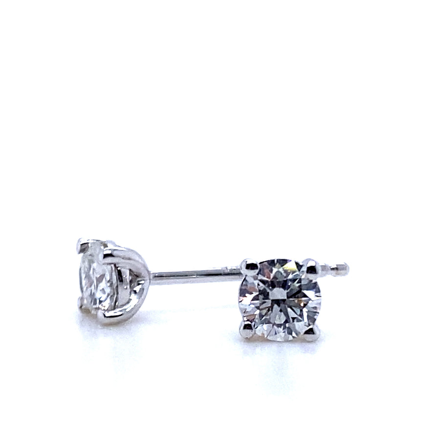 Lab grown Diamond Stud earrings 0.50ct TDW