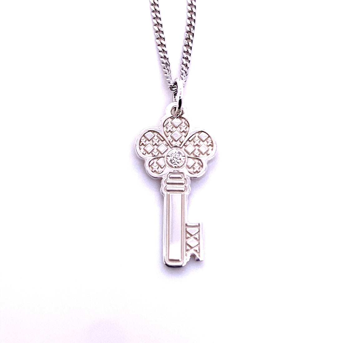 21st Key - 925 Sterling Silver