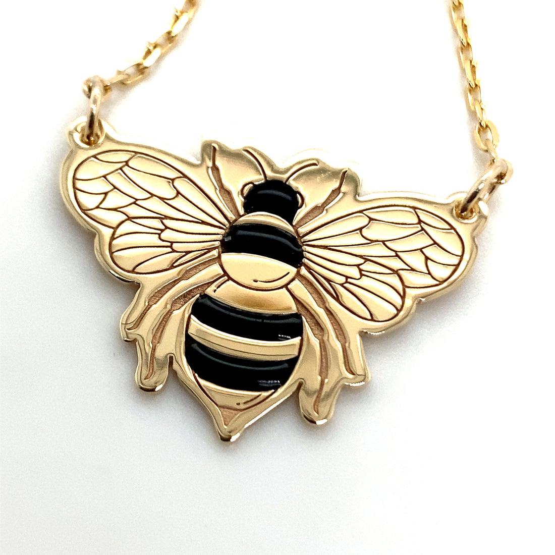 Flutter Bumblebee Necklace