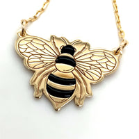 Flutter Bumblebee Necklace