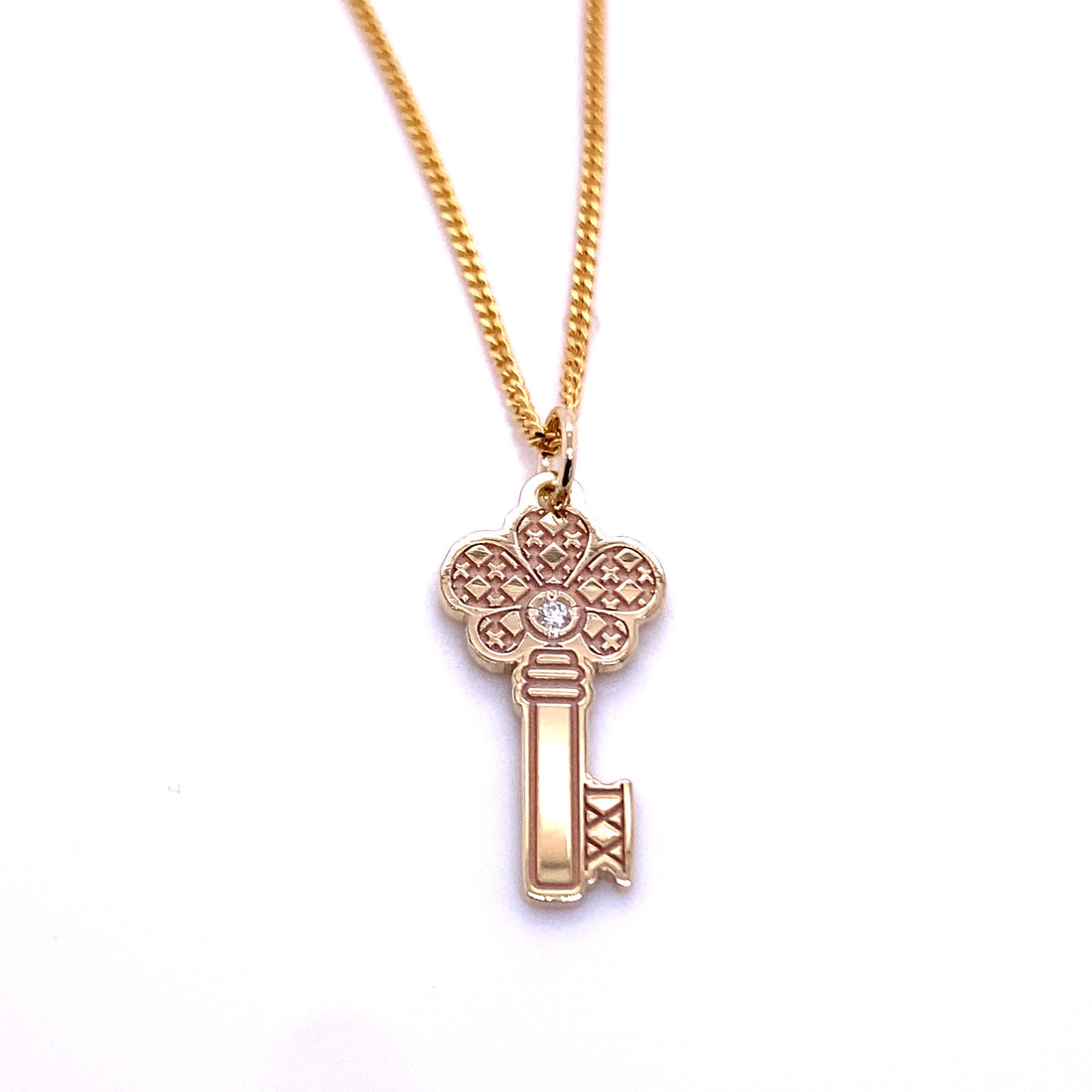 21st Key - 9ct Yellow Gold