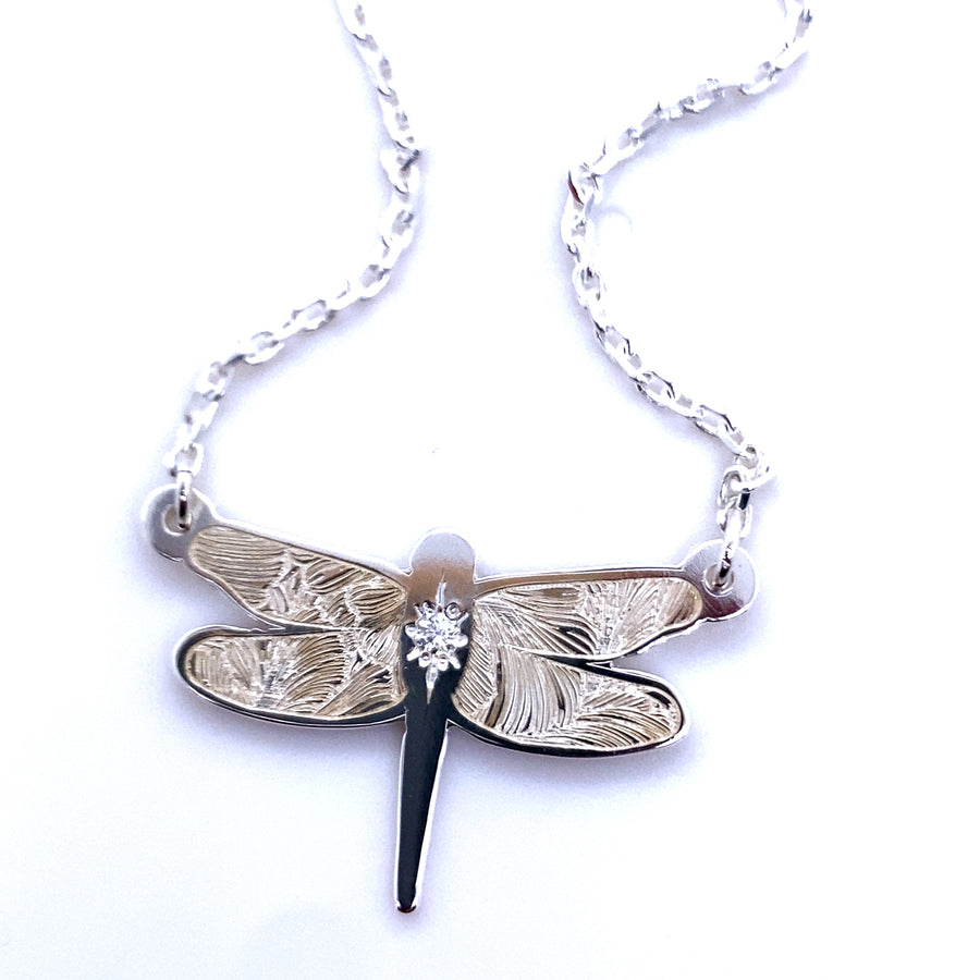 Flutter Dragonfly Necklace