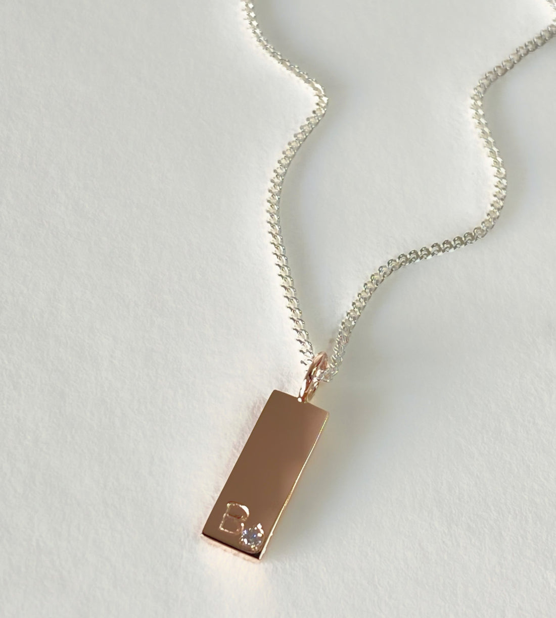 Diamond Tile Pendant