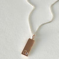 Diamond Tile Pendant